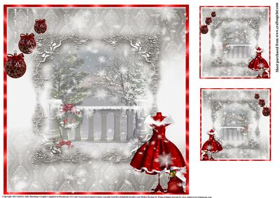 Insert to Compliment the Christmas Dress Window plus gift cards 