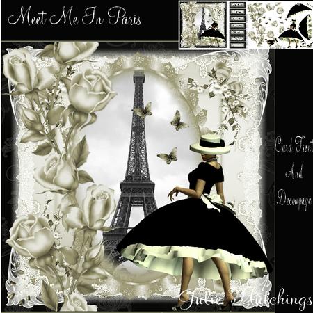 Meet Me in Paris Card Front