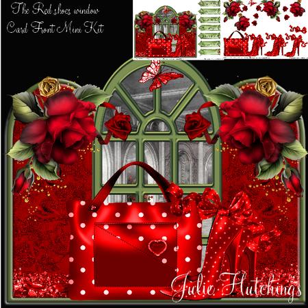The Red Shoes Window Topper Kit