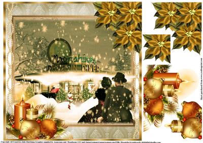 1950's Christmas at the Diner