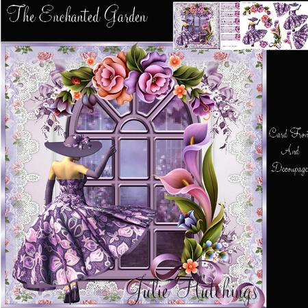 The Enchanted Garden Through the Window