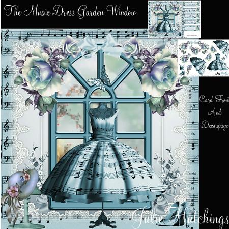 Beautiful Music Dress Garden Window