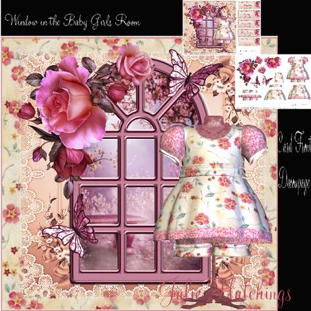 Window in the Baby Girls Room