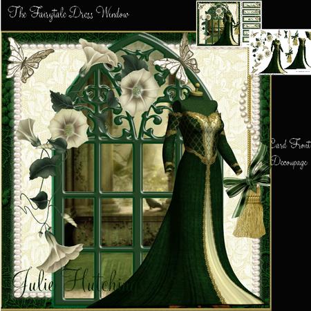 The Fairytale Window Card Front Kit