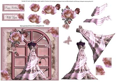Pretty Pink Dress Topper