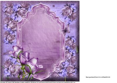 Insert to Lavender Rose