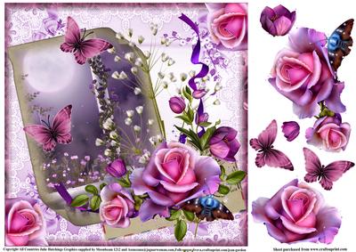 Romantic Rose Letters