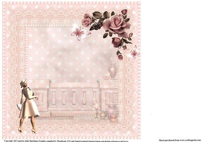 Insert to Dusky Pink and Lace