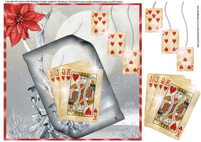 Christmas for Card Players Topper