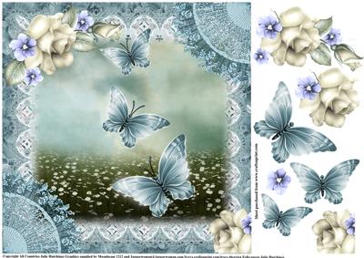 Field of Flowers and Butterfly Dreams