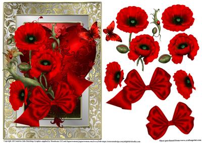 Poppy Love Topper