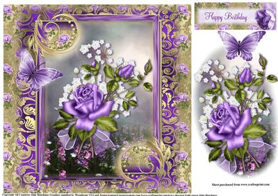 The Lilac Rose Topper