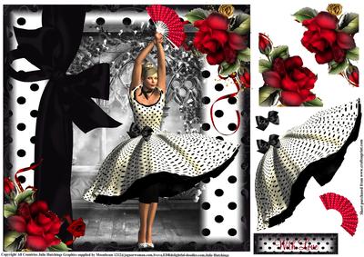 Petticoats and Polka Dots Topper
