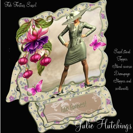 Fab Forties Easel Card Kit