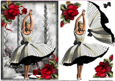 Black and White Polka Dot Dress