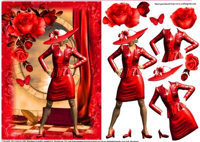 Fab Forties in Red Topper