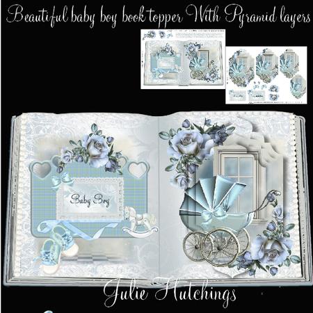 Beautiful Baby Book Style Topper