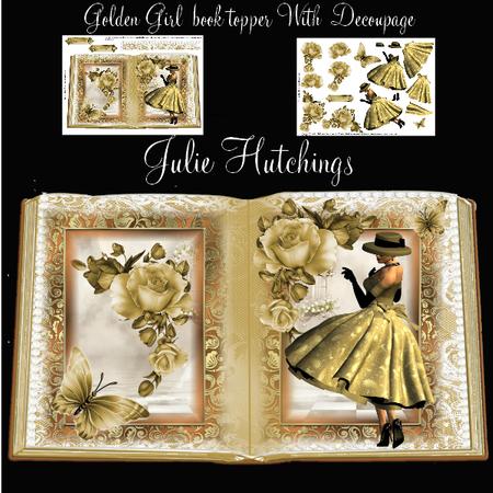 Golden Girl Book Style Topper Kit