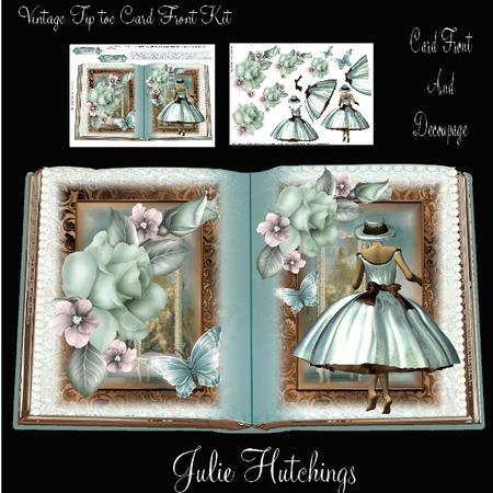 Book Style Tip Toe Lady