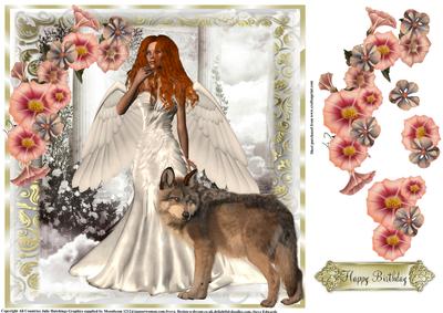 Red the Angel and the Wolf