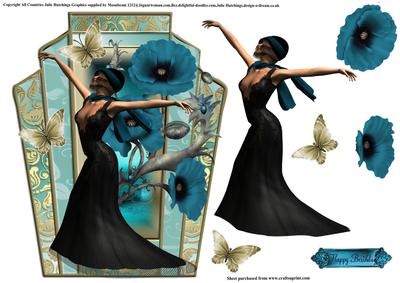 Poppy Art Deco Beauty