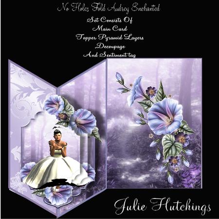 Audrey Enchanted No Holes Fold Card Kit