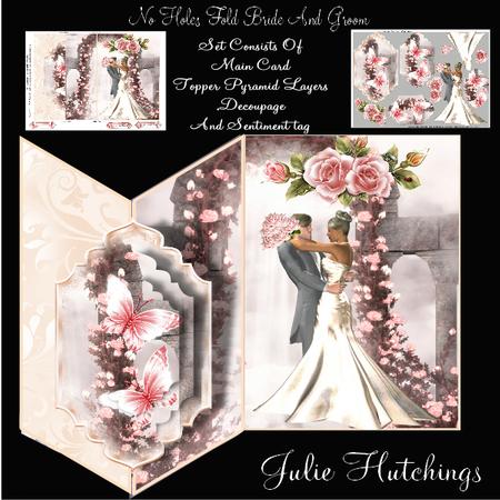 No Holes Fold the Bride and Groom