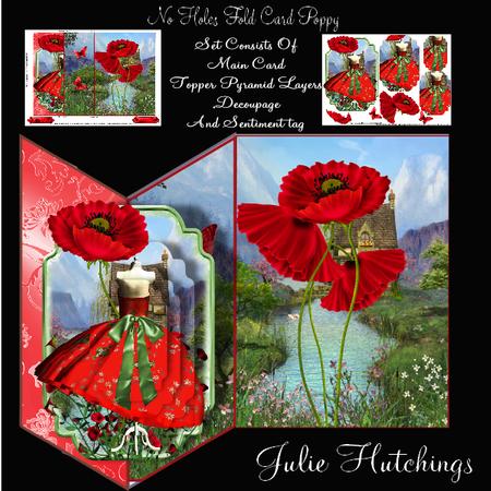 No Holes Fold Poppy