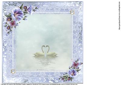 Insert to Compliment the Love Swans