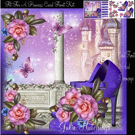 Fit for a Princess Card Front Kit