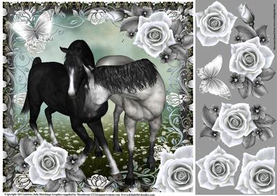 The Beautiful Black and Grey Topper