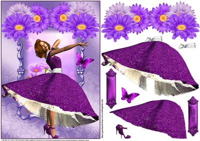 The Purple Sparkle Dress