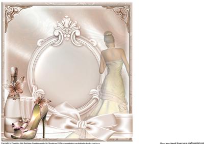Insert to Compliment Wedding Day Polka Dot Shoes