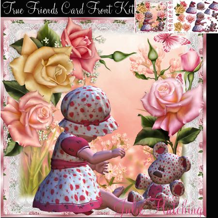 True Friends Card Front Kit