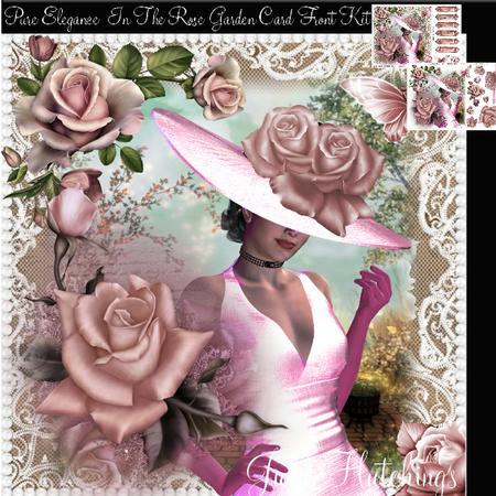 Pure Elegance in the Rose Garden