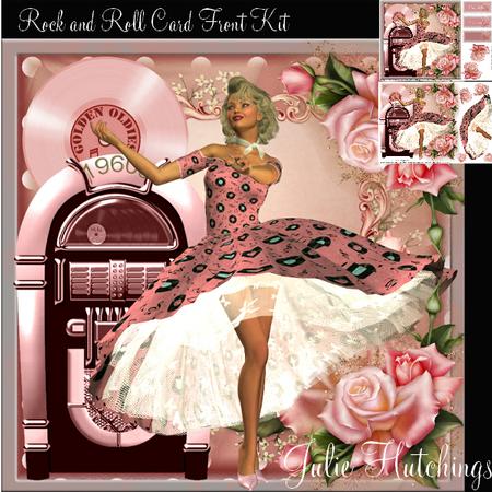 Rock and Roll! Card Front Kit