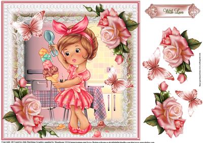 There is Nothing Like Ice Cream Card Front