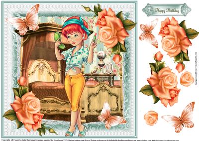 Make Up Time Card Front