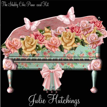 The Beautiful Shabby Chic Piano