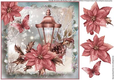 Beautiful Christmas Lantern Topper
