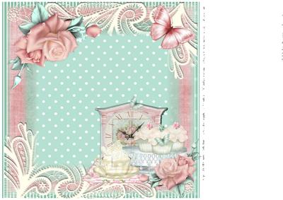 Insert to Compliment Coffee Time Card Front