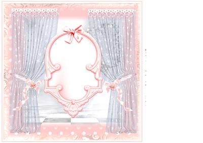 Insert to Baby Girl Crib Topper