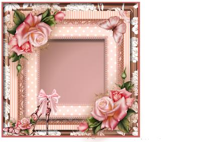 Insert to Compliment Pink Rose Shoe