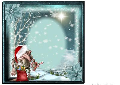 Insert to Compliment Bad Santa Claus