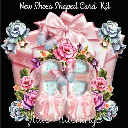 Beautiful New Shoes Shaped Card Kit