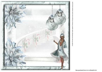 Insert to Compliment Art Deco Christmas