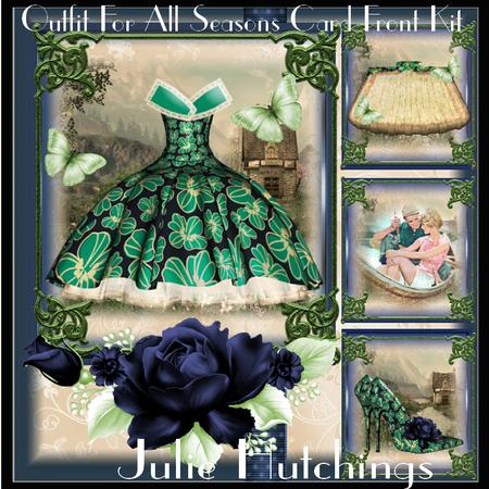Outfit for All Seasons Card Front Kit