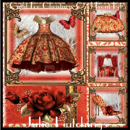 Outfit for Christmas Card Front Kit
