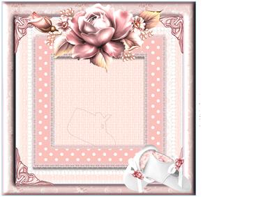 Insert to Compliment Baby Girl Booties