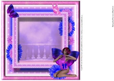 Insert to Compliment Butterfly Fairy